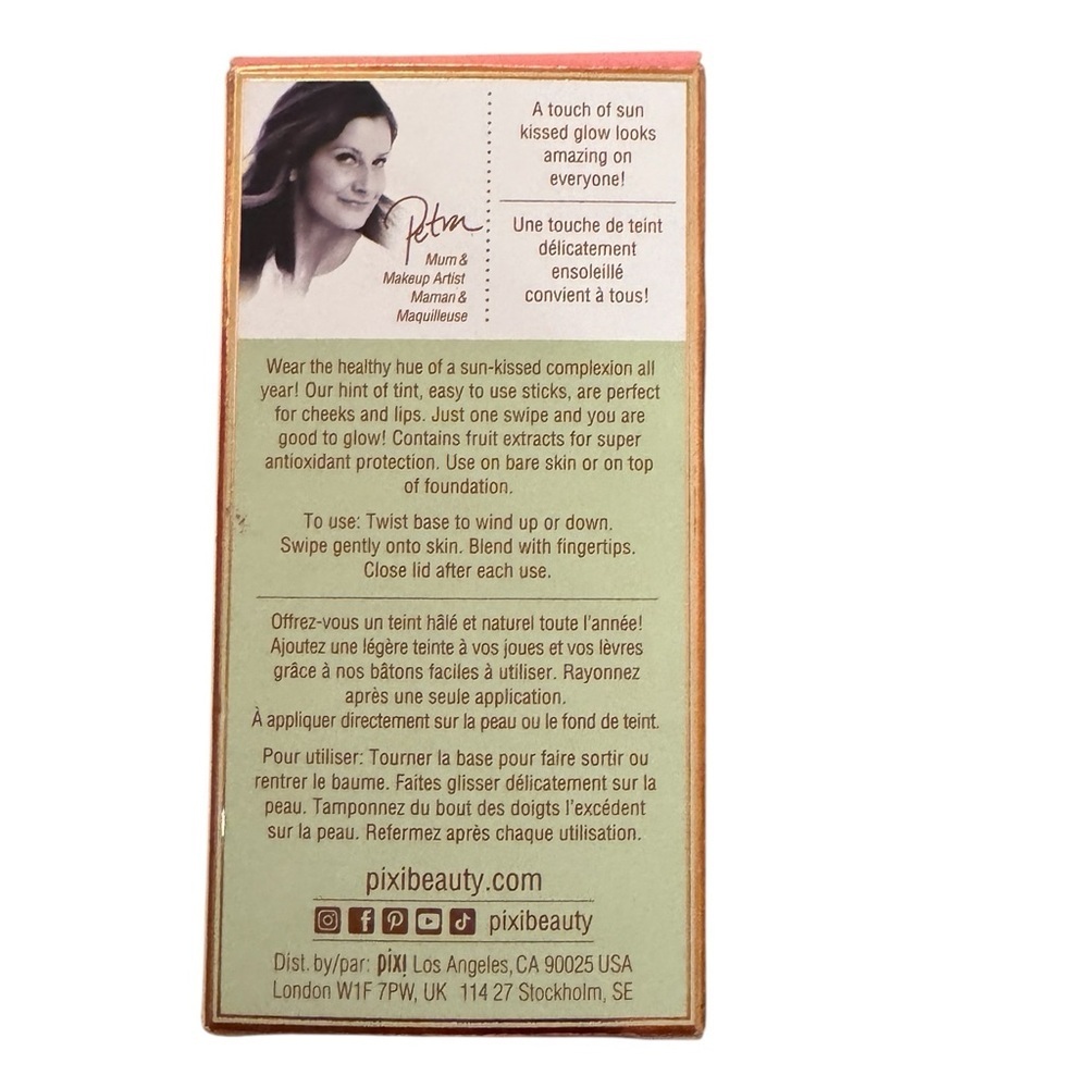 NEW Pixi On-the-Glow Bronze Tinted Moisture Stick Hydrating Cheek & Lip Bronzer - Picture 5 of 5